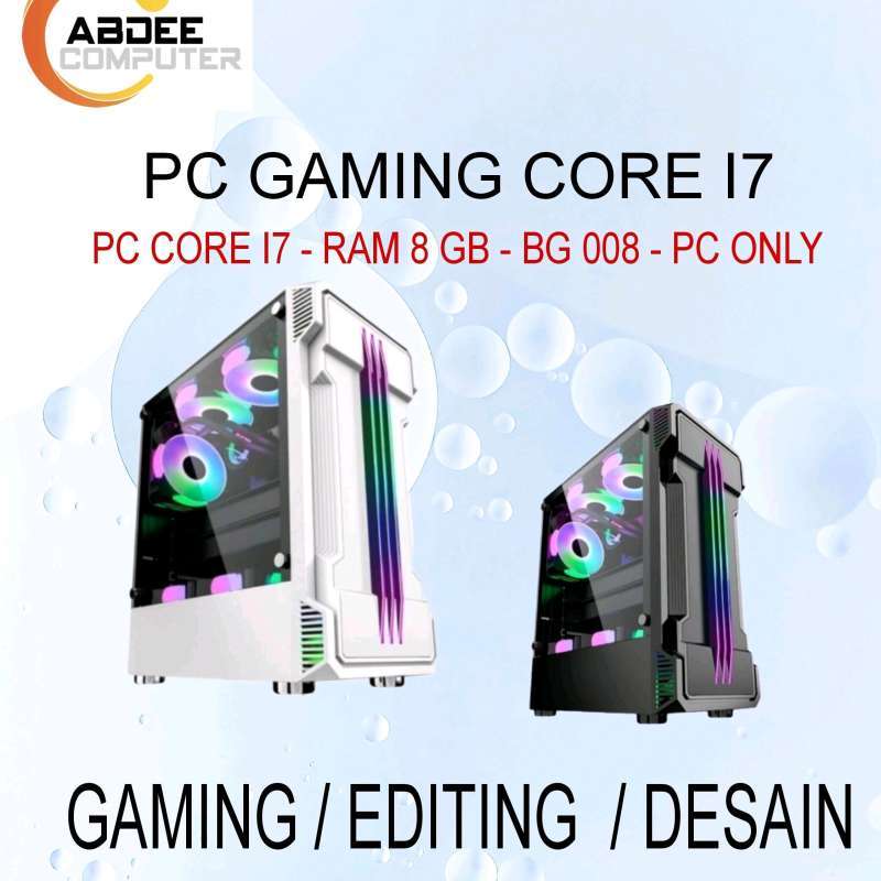Promo Pc Gaming Core I7 Ram 8 Gb With Vga 2 Gb Gt 710 Ddr3 Editting ...