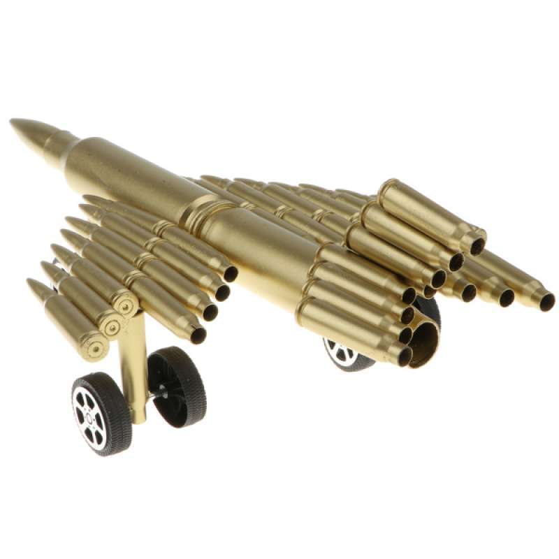 Jual Metal Military Jet Plane Figure Model Bullet Shell Casing Airplane