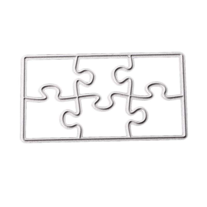 Jual Jigsaw Puzzle Metal Stencils Die Cutting Template Dies Embossing