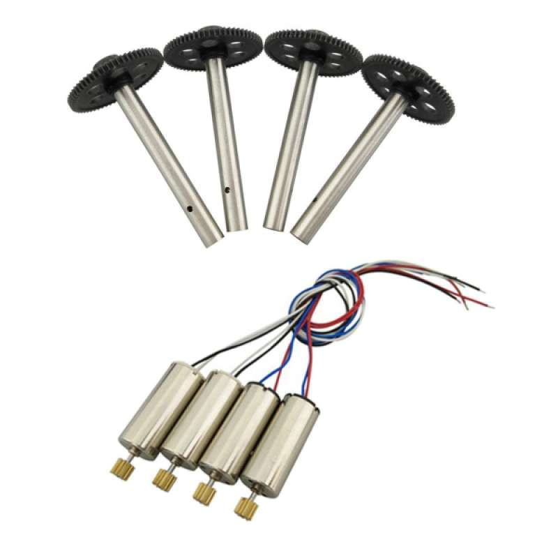 Jual Set of 8 Wheel Main Gear &Motor for JJRC H8C DFD F183 RC Radio Control Drone di Seller