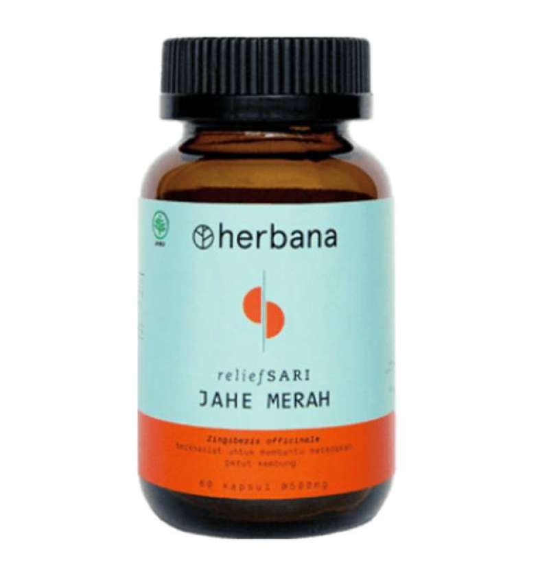 Jual HERBANA JAHE MERAH [isi 60 kapsul] di Seller Semut Gajah (Jakarta