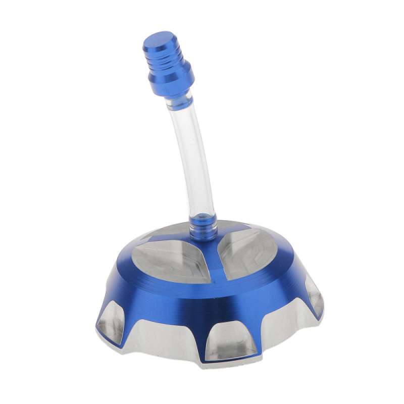 Jual CNC Motorcycle Gas Fuel Petrol Tank Cap + Breather Valve Motorbike