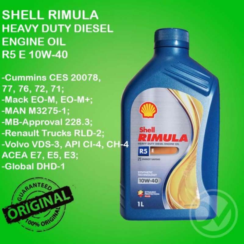 Promo Shell Rimula R5E Kemasan 1Lt Diskon 23% di Seller Mandala Otoshop ...