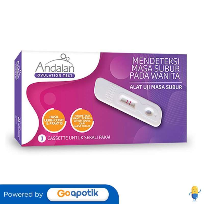 Jual Andalan Ovulation Test Alat Uji Masa Subur Di Seller Apotek Nurica