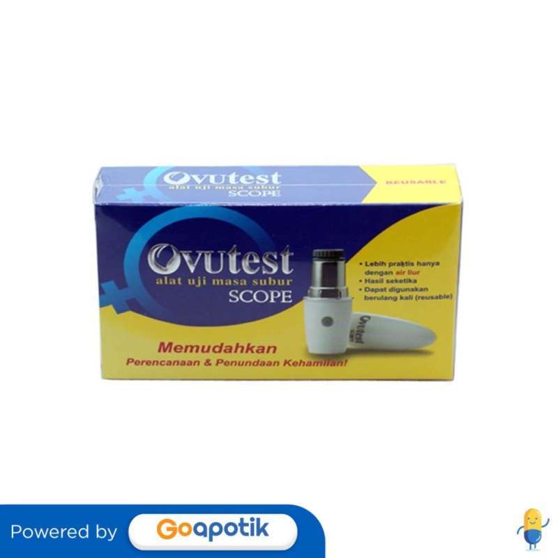 Jual OVUTEST SCOPE ALAT UJI MASA SUBUR 1 PACK di Seller Apotek Aman ...