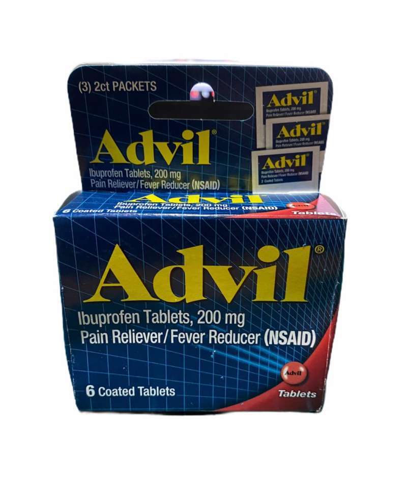 Jual Advil Pain Reliver / Fever Reducer 200mg 6 Tablets Di Seller J’s