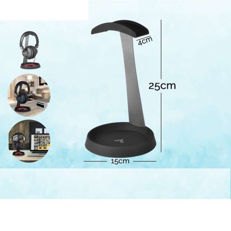 Jual Headphone Stand With Cable Holder Hs102 Aos Di Seller Tmk Shop