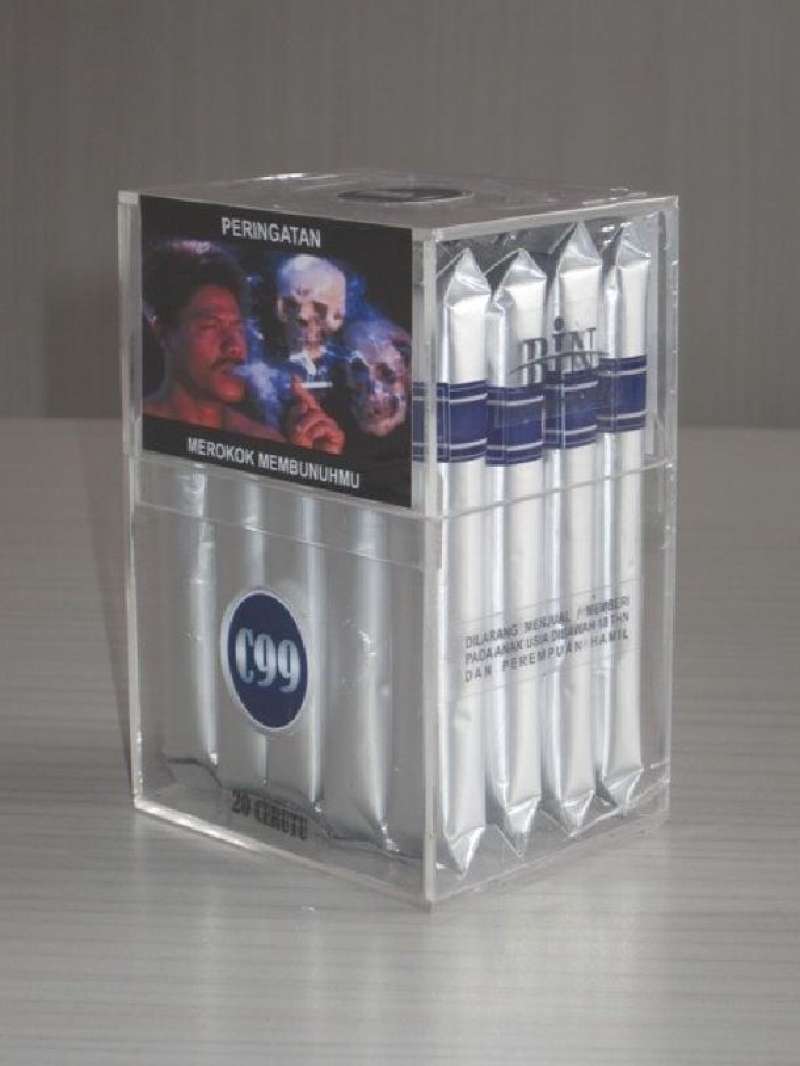 Jual Cerutu Premium C99 Cigarillos Acrylic Box Aluminium Foil ...