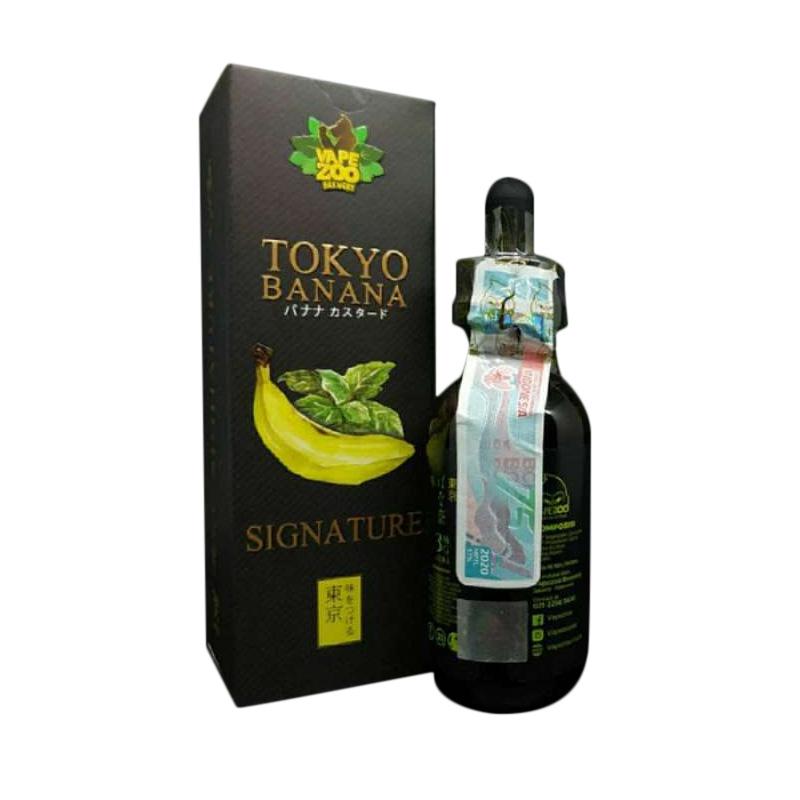Jual Vapezoo Tokyo Banana Signature Liquid Vape 60 Ml 3mg Di Seller