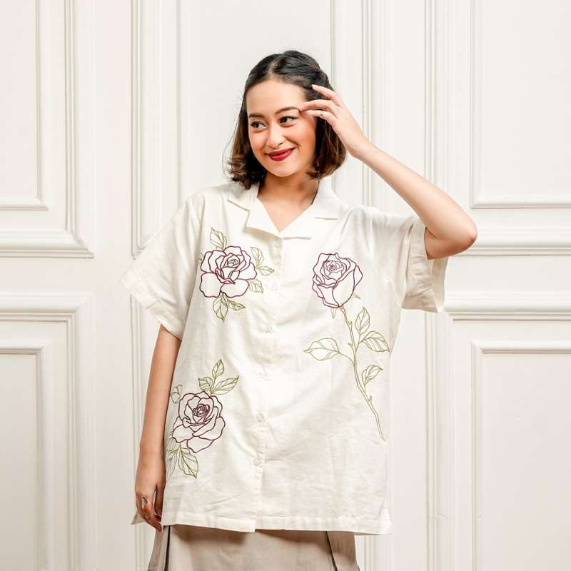 Chanté - Nona Shirt in Broken White