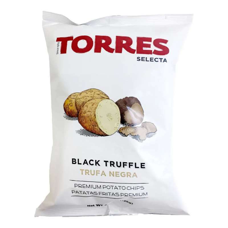 Jual Torres Selecta Premium Potato Chips Black Truffle 125g di Seller