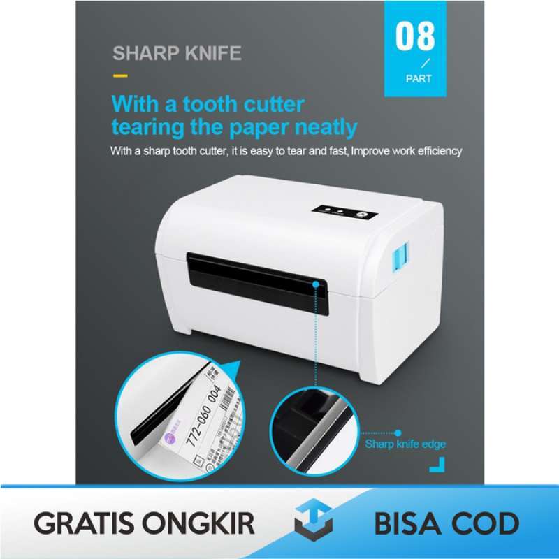 Promo PRINTER BLUETOOTH THERMAL CETAK RESI LABEL 100mm ORIGINAL ZJIANG