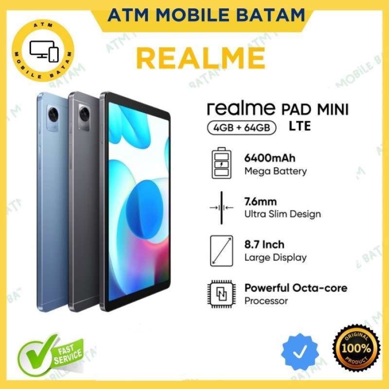 Jual Realme Pad Mini LTE 4GB + 64GB Garansi Resmi Realme Indonesia ...