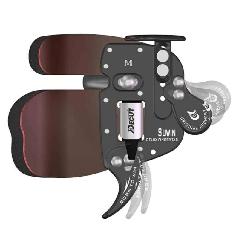 Jual Decut Suwin Finger Tab Archery Fingertab For Recurve Bow