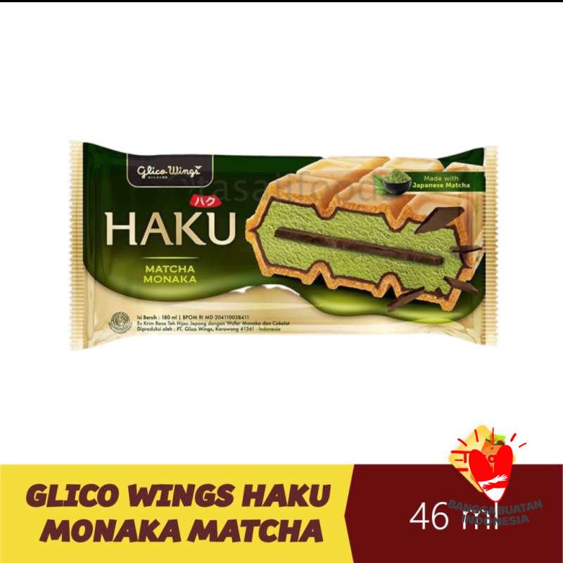 Jual Glico Wing Haku Monaka Matcha 180 Ml Di Seller Halo Mart Kassi