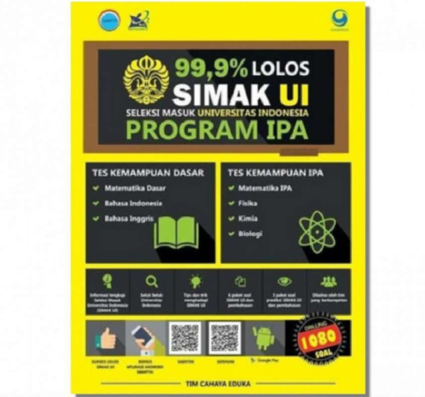 Jual Lolos Simak Ui Program Ipa 99 9 Di Seller Ybm shop Pondok jual-lolos-simak-ui-program-ipa-99-9-di-seller-ybm-shop-pondok