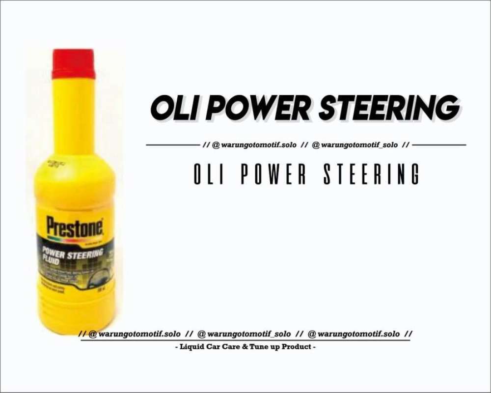 Jual PRESTONE POWER STEER OIL // OLI POWER STEERING 300ml di Seller