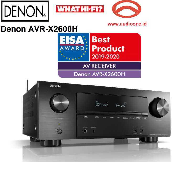 Jual Denon AvrX2600h Av Receiver / Denon Avrx 2600 Av Receiver Hitam