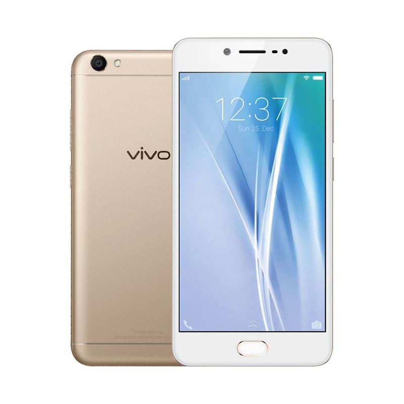 Jual VIVO V5 Lite Smartphone - Gold [32 GB/ 3 GB RAM
