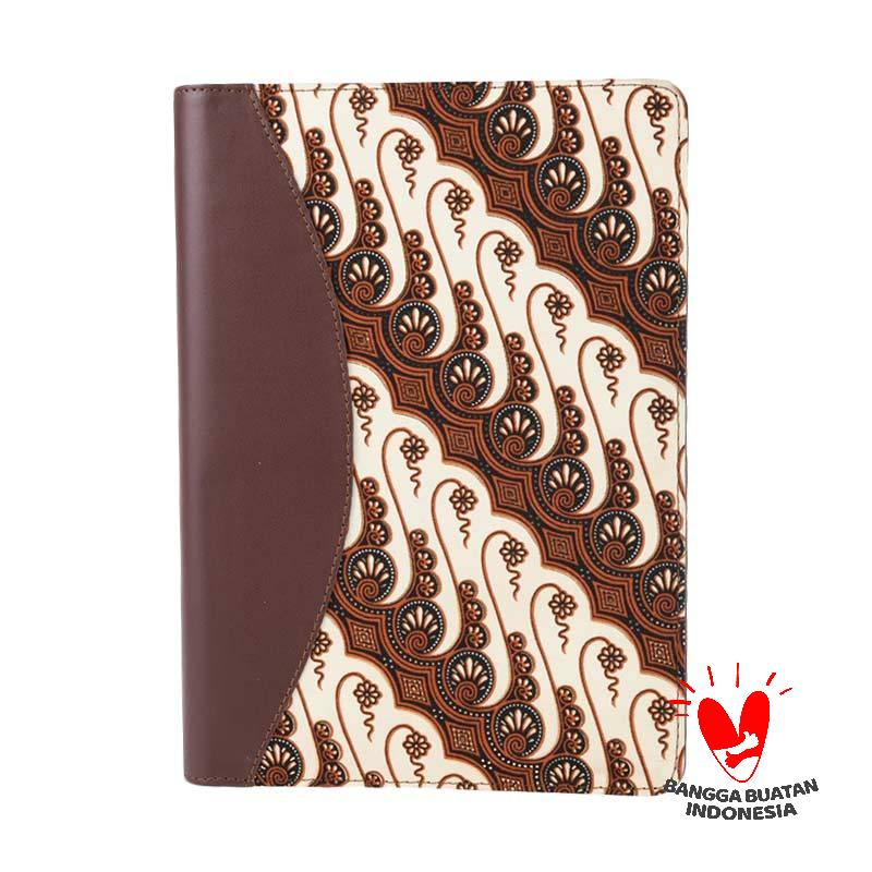 Jual Bukuku Batik Buku Agenda A5 - Dark Brown Online 