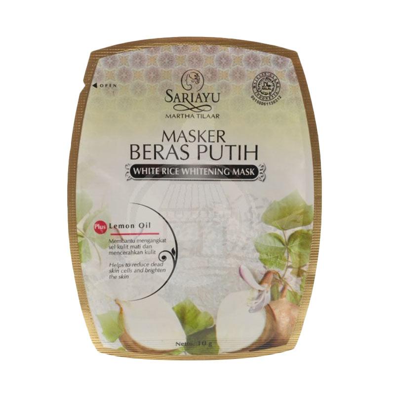 jual sariayu beras putih masker wajah 10 g jual sariayu beras putih masker wajah 10 g