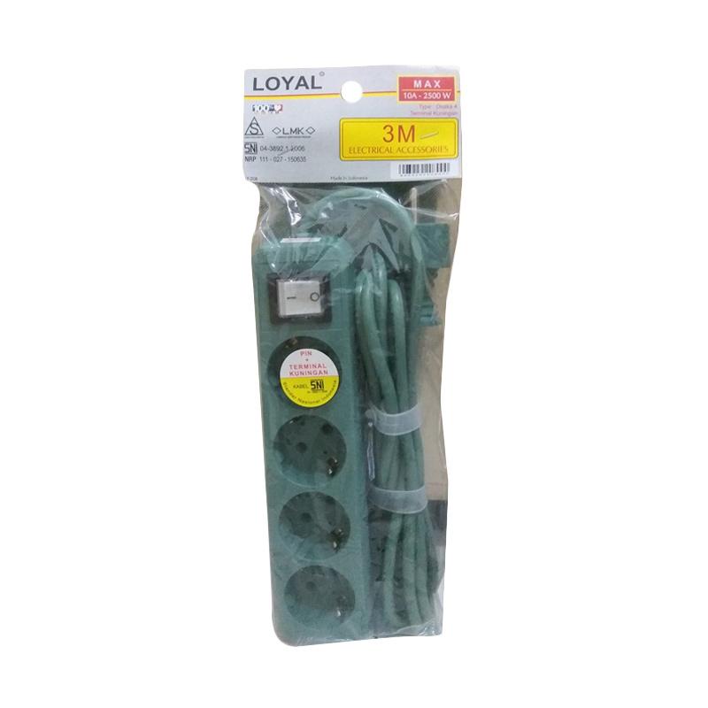jual loyal osaka ly208 stop kontak 4 lubang 3 m jual loyal osaka ly208 stop kontak 4 lubang 3 m
