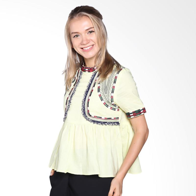 Coco Kelen Fashion | jual coco kelen danish cc11863 blouse yellow online Coco Kelen Fashion | jual coco kelen danish cc11863 blouse yellow online