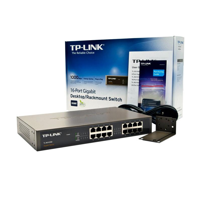 Jual TP-LINK TL-SG1016D Gigabit Switch [16 Port] Online