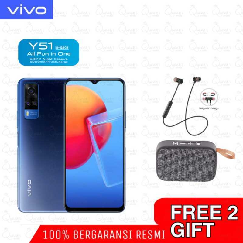 âˆš Vivo Y51 Smartphone [8gb/ 128gb] Free Headset Bluetooth Speaker