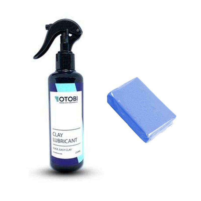 Jual Otobi Bundling Clay Bar + Lubricant Mobil Paint Correction Tar