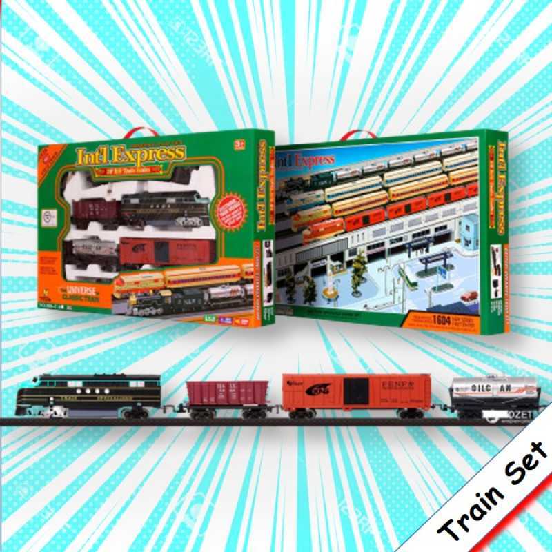 Jual Mainan kereta api Track set International Express di Seller Mitra ...