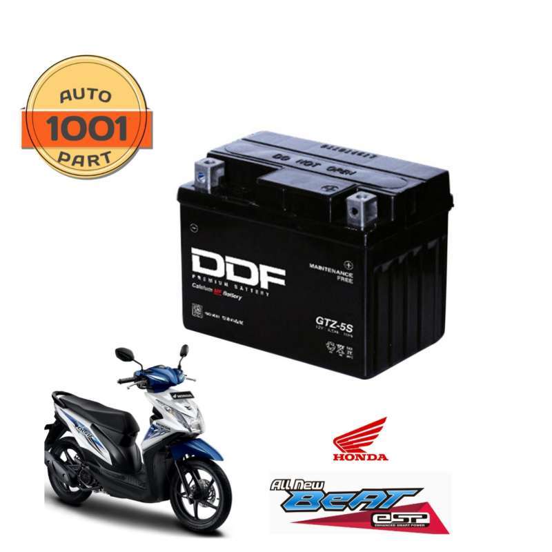 Jual Aki Motor Honda Beat Gtz5s Ddf Original 100% Di Seller