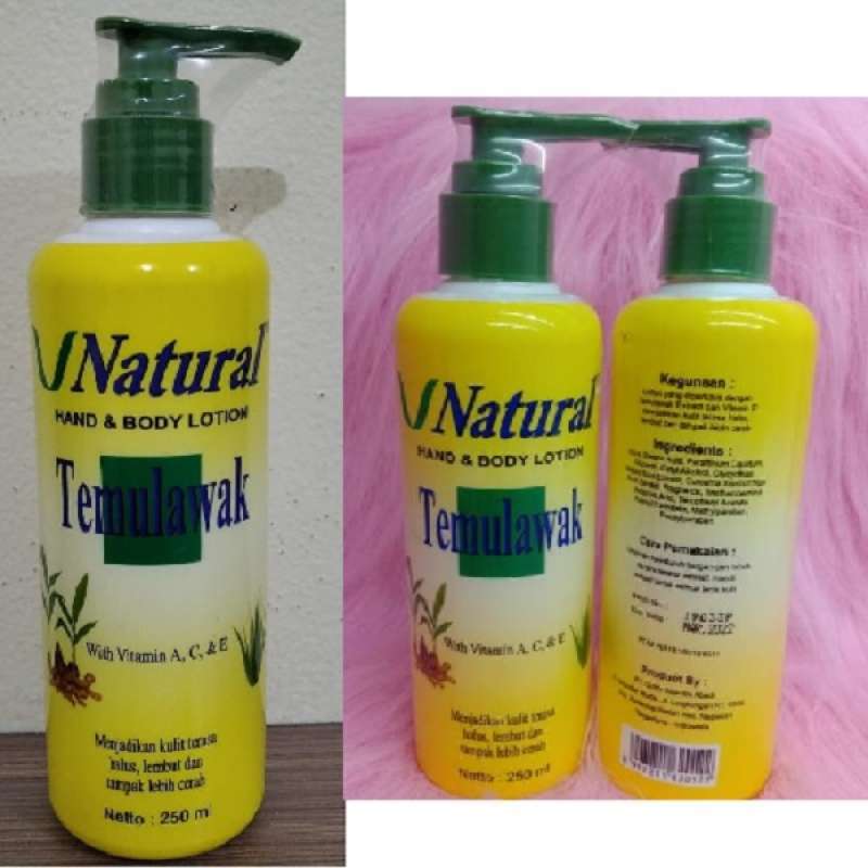 Jual V Natural Hand & Body Lotion extrak Temulawak di Seller Cahaya