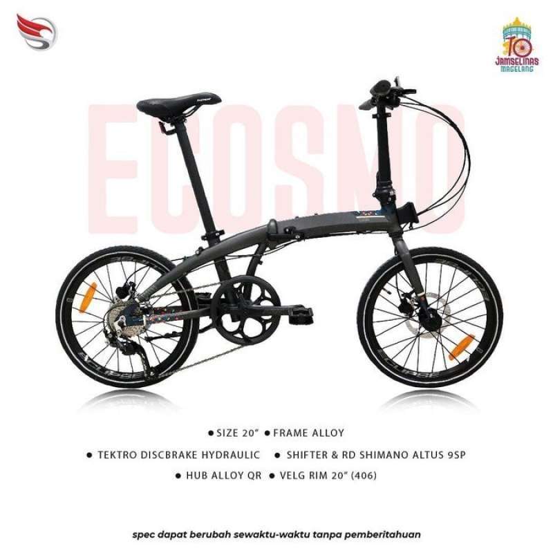 Jual Brecht Sepeda Lipat 20 Element Ecosmo 9 Jamselinas 