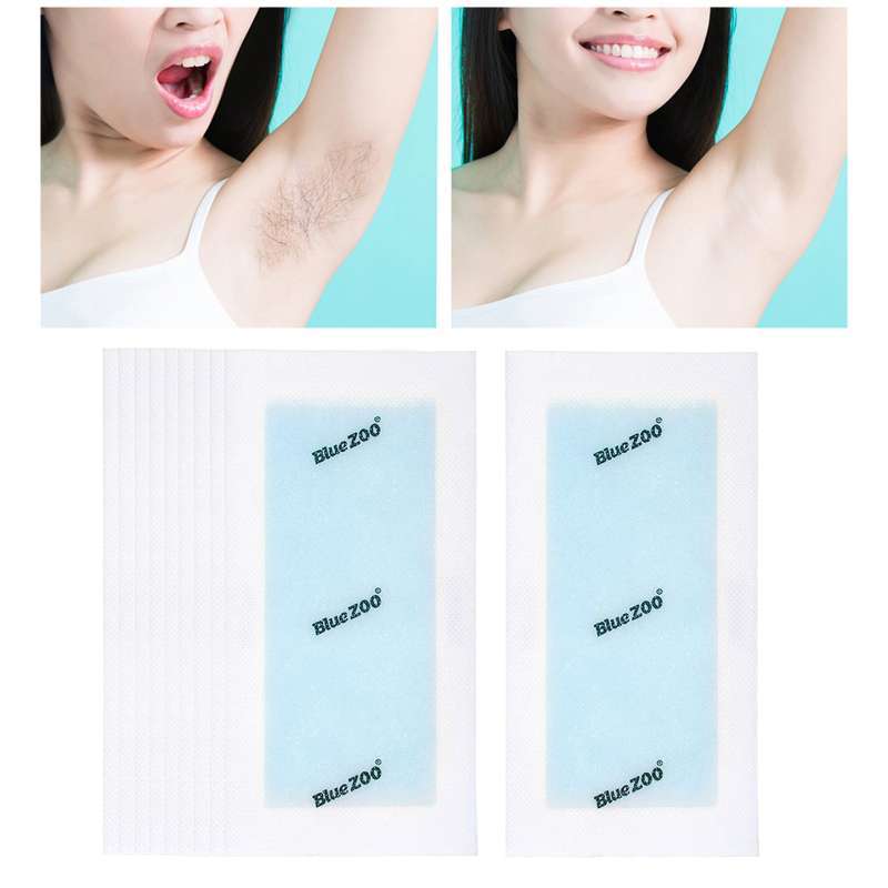 Promo 10x Hair Removal Wax Strips for Upper Lip Chin Fingers Toes