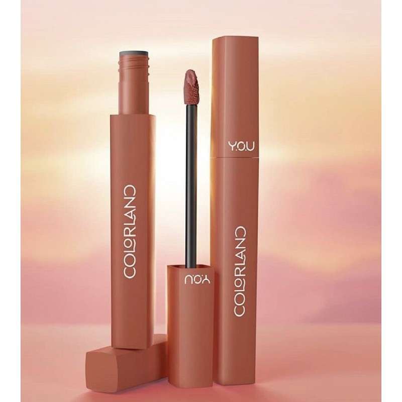 Jual Official Distributor YOU Colorland Powder Mousse Lip Stain Matte