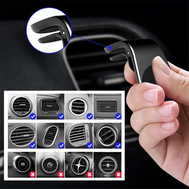 Promo Ac Vent Car Phone Holder Hp Ventilasi Lubang Ac