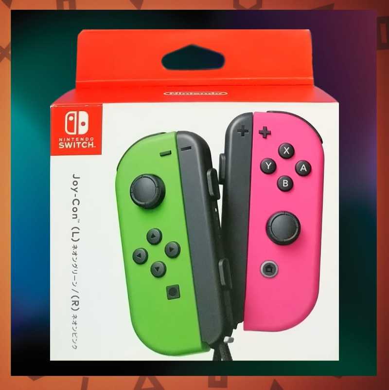 Jual Nintendo Switch Neon Green&pink Joycon Controllers Di Seller