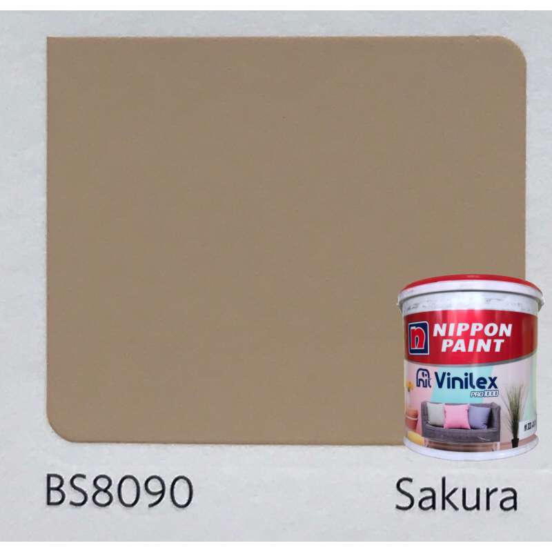 Jual Cat Tembok Interior Nippon Vinilex Pro 1000 4.5 kg