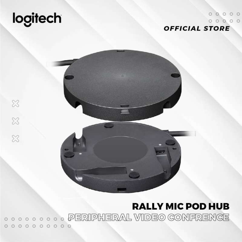 Jual Logitech Rally Mic Pod Hub di Seller Surya Mitra Online - Kota ...