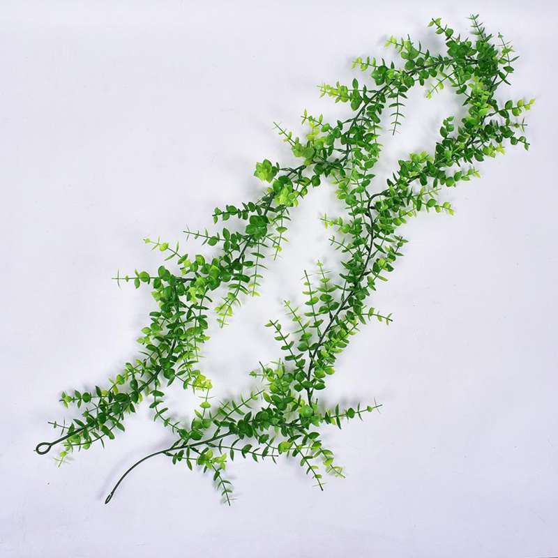 Promo Artificial Vines Faux Eucalyptus Garland,Fake Eucalyptus Greenery