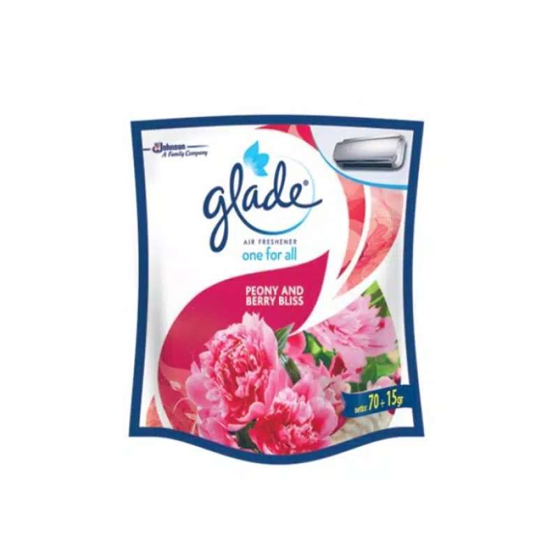 Jual GLADE ONE FOR ALL PEONY AND BERRY BLISS AIR FRESHENER POUCH 70GR