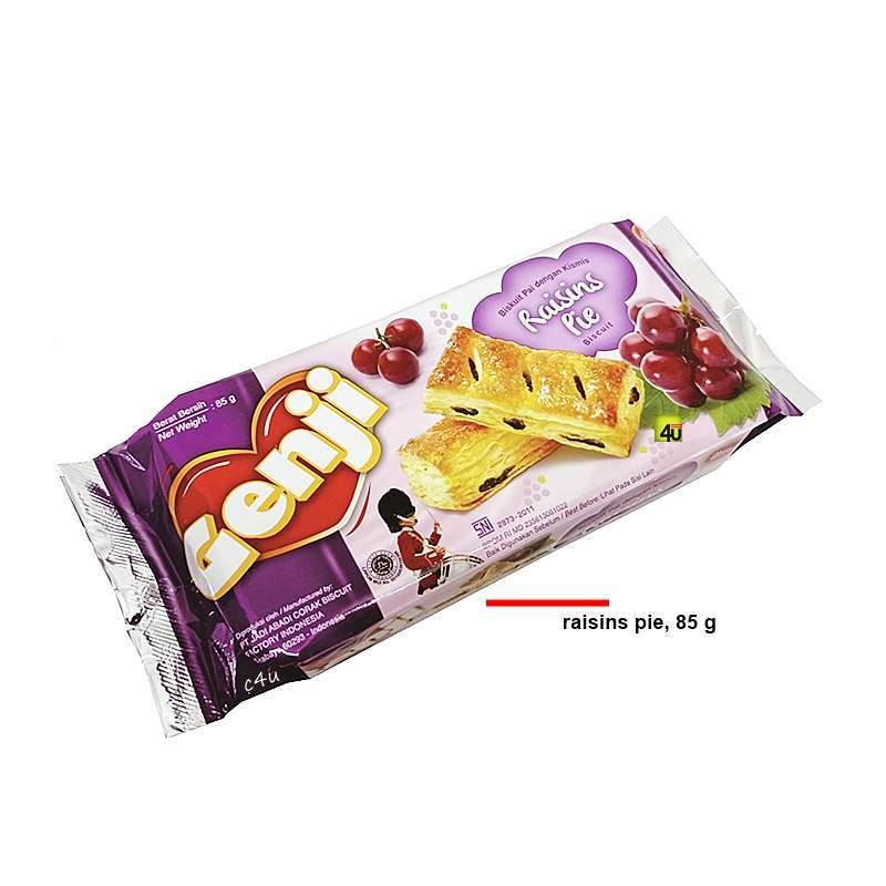 Promo Genji Fruit Pie RAISINS PIE [85 gr] Diskon 14 di Seller cemilan4u Babakan Ciamis