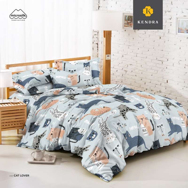 Jual Sprei Kendra Ukuran King Cat Lover Di Seller Instore Official Store Margajaya, Kab