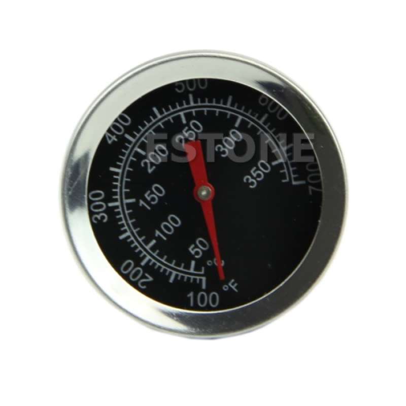 Promo Stainless Thermometer Oven Cooking BBQ Meat Food Gauge 400