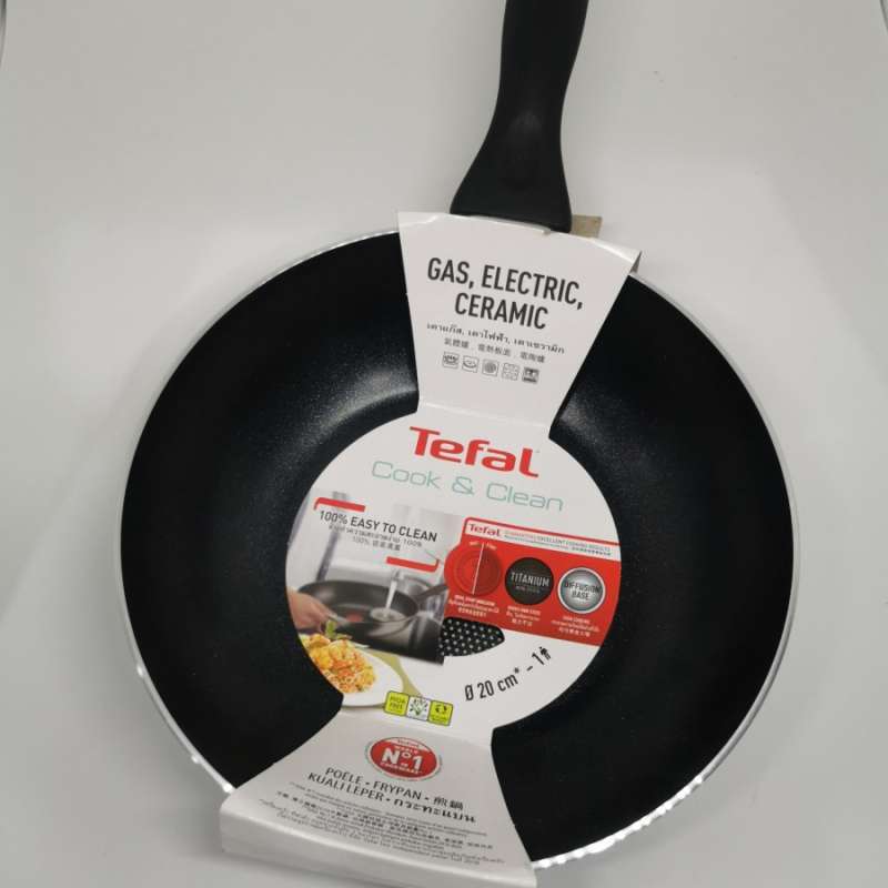 Promo Tefal Fry Pan Cook and Clean 20 cm Diskon 40 di Seller Blark Fly Market Kapuk, Kota