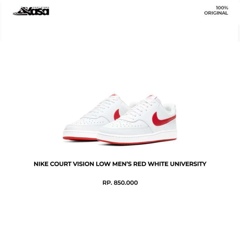 court vision white red