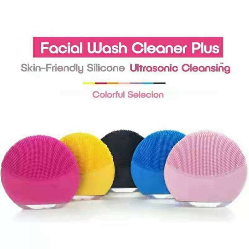 Jual Forever Face Cleaner Brush Silicon Ultrasonic Cleaning