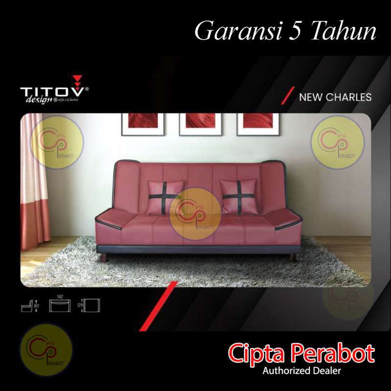 Promo SOFA BED MINIMALIS TITOV NEW CHARLES Diskon 45 di Seller Cipta
