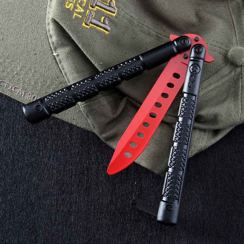 Promo Butterfly Knife Balisong Trainer Martial Arts Practice Swords
